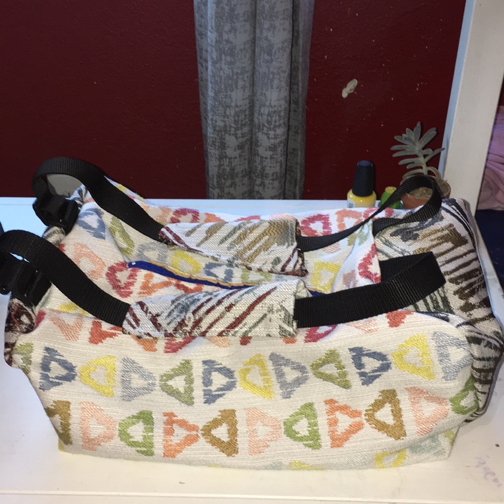 Doodlez mens designer duffel bag